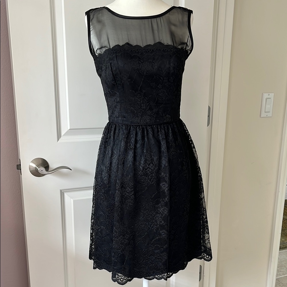 Trina Turk Lace Black Dress